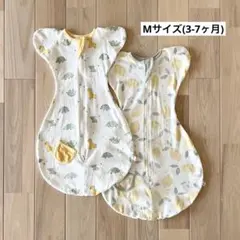 【目立つ汚れなし】スワドル Mサイズ 2枚セット