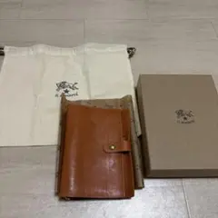 お値下げしました! IL BISONTE キャメルレザー スケジュール帳