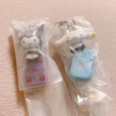 サンリオ　平成ギャルチャーム　クロミ　シナモン　2点セット　ガチャガチャ
