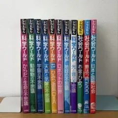 ドラえもん　科学ワールド　社会ワールド　漫画セット