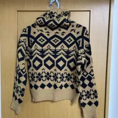 センスオブプレイス　ショート丈ニット