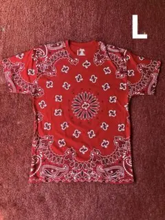 supreme バンダナ ペイズリー シュプリーム boxlogo Lサイズ