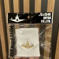 ALL-STAR JAPAN リストバンドS ホワイト