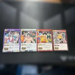 ONE PIECE ギガントバトル 早期購入特典カード 4枚セット - メルカリ