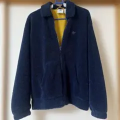 アディダス　紺　ジャンパー