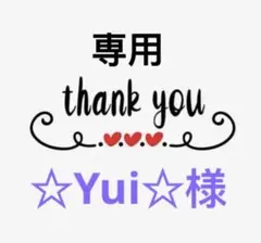 ☆Yui☆様専用