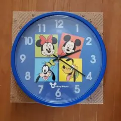 Disney Mickey Mouse Wall Clock 掛時計のサムネイル