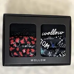 WOLLOW ボクサーパンツ Lサイズ 2枚 限定ギフトボックス 新品未使用