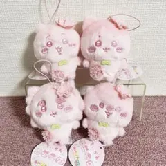 ちいかわ ぬいぱれっと さくらいろ マスコット 全4種セット