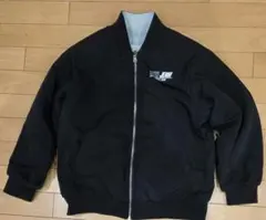 JENNY リバーシブルジャンパー　黒とミントグリーン