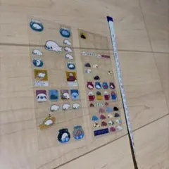 まめゴマ シール ステッカー 2枚セット