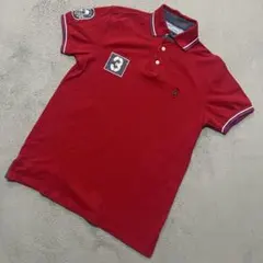 ポロクラブ【BeverlyHills PoloClub】半袖 ポロシャツレッドSのサムネイル