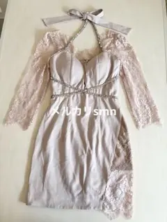 robe de fleurs glossy ドレス　M ピンク jewels