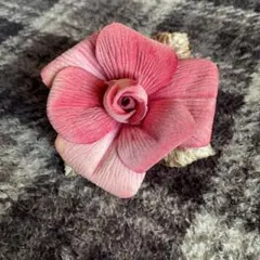 アンティークブローチ　薔薇　昭和レトロ