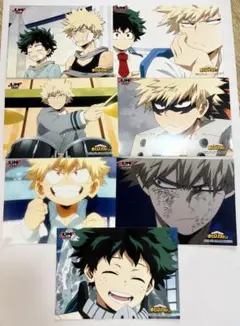 ヒロアカ 緑谷出久 爆豪勝己 ブロマイド ジャンプショップ