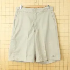 USA Dickiesチノ ショートパンツ ベージュW34ハーフワーク ss93