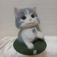 こちらは購入可能です。羊毛フェルト【狆】犬 オーダー別途受付中です