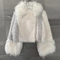 FUR FUR エコファーライダースジャケットのサムネイル