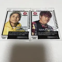 小森隼 中務裕太 BOT カード