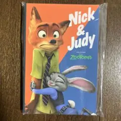 ズートピア Nick & Judy ポストカード 一番くじ D賞 - メルカリ