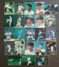 カルビー プロ野球カード 1980年代～原辰徳 読売ジャイアンツ 8枚