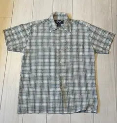 希少　Stussy 90s オールドステューシー　クラウンタグ　刺繍　チェック