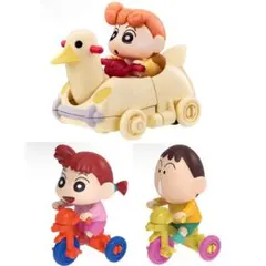 クレヨンしんちゃん おバカスタムビークル カスカベ防衛隊　3点セット　ガチャ