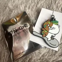 CoCo壱番屋 Neco壱 オリジナルラバーストラップ ほうれん草カレーニャのサムネイル