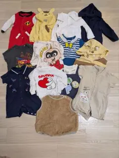 赤ちゃん　ベビー　ロンパース　等　20点　まとめ売り　ベビー服　新生児
