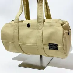 PORTER ポーター　ミニボストン ハンドバッグ ベージュ キャンバスのサムネイル