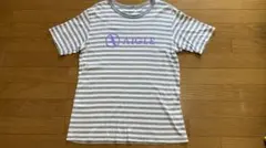 【AIGLE】エーグル ボーダー Tシャツ メンズMのサムネイル
