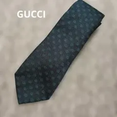 GUCCI ネクタイ インターロッキングG柄 ダークネイビー　グッチのサムネイル