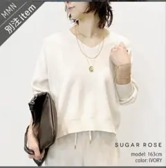 SUGAR ROSE Vネックニットのサムネイル