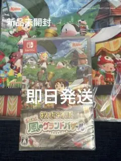 switch <予約限定特典>牧場物語 風のグランドバザール 新品未開封
