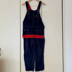 花とギター サロペット オーバーオール