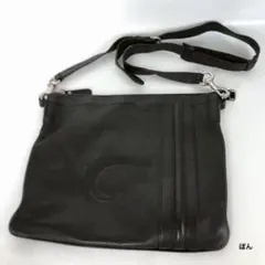 GUCCI メッセンジャーバッグ オールレザー GGシマ シボ革 - メルカリ