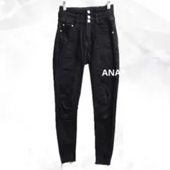 ハイウエストスキニー スキニーパンツ