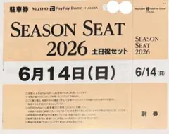 2026年最新】paypayドーム 駐車券の人気アイテム - メルカリ