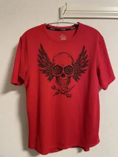 NIKE スカルプリント Tシャツ レッド M