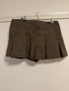 プリーツミニスカート