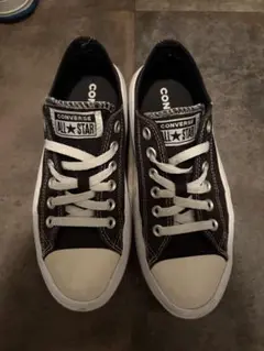 韓国コンバースAllSTAR ブラックMOVEBLACKLOWCOT 24.5