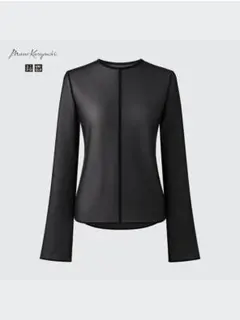 【UNIQLO×Mame Kurogouchi】シアークルーネックTシャツ