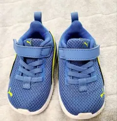 Puma ベビー スニーカー 青×黄色 13cm