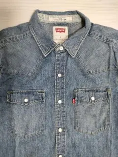 リーバイス　デニムウェスタンシャツ　Mサイズ