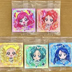 プリキュア ウエハースシール Yes！プリキュア5GoGo！ 5枚セット