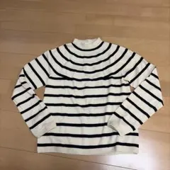 ユニクロ　イネスコラボ　ボーダーセーター　ニット