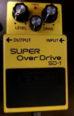 BOSS　スーパーオーヴァードライブSD-1中古のサムネイル