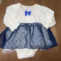 【綿100】 シシュノン ロンパース 女の子のサムネイル