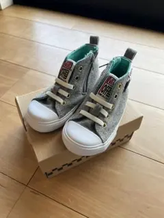 【美品】VANS ハイカットスニーカー キッズ 15cm