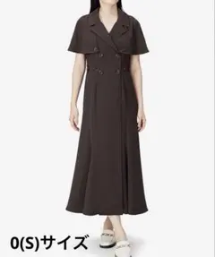 SNIDEL ケープカラートレンチワンピース